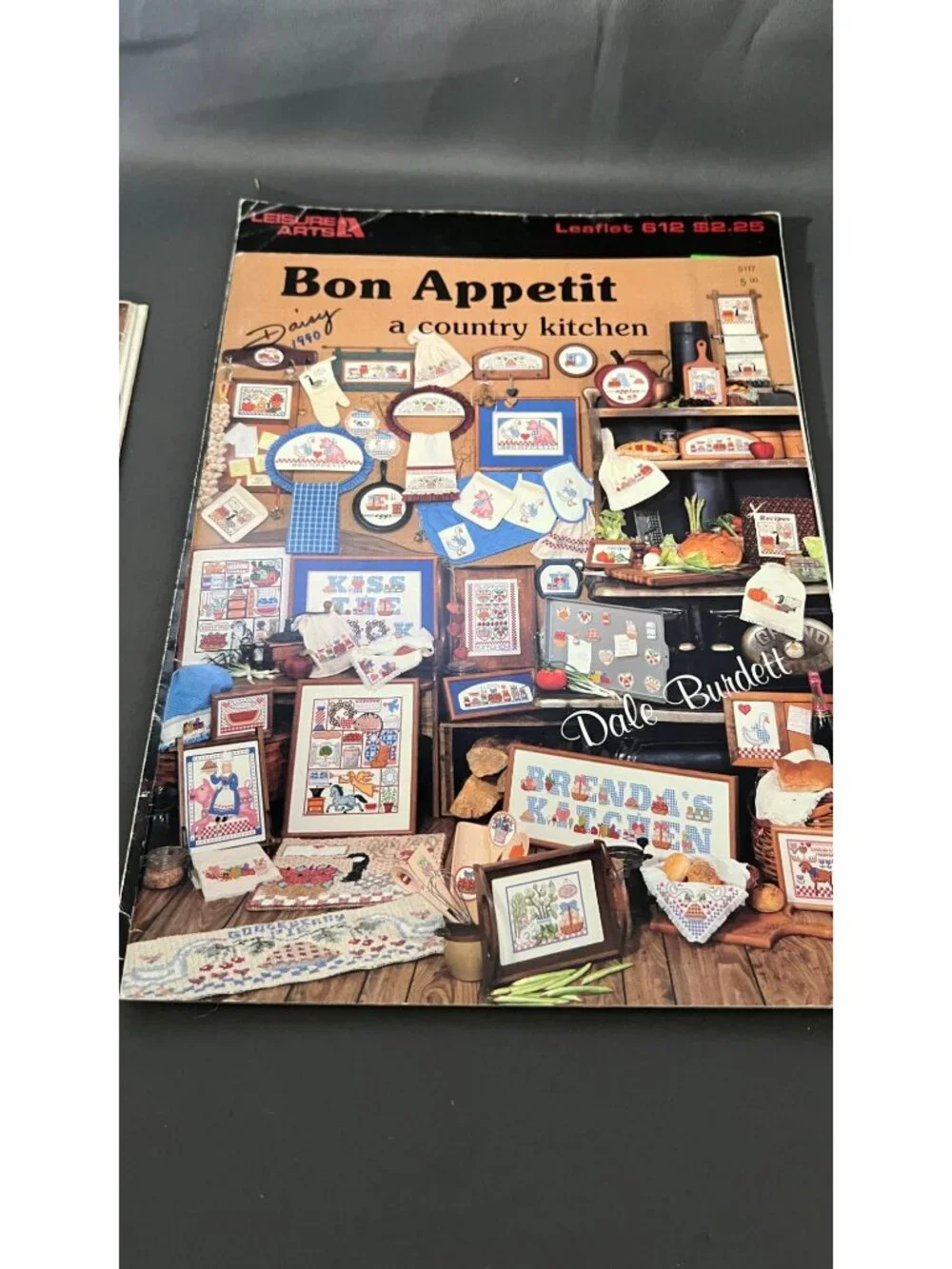 Set Of Vintage Decorative Cross-Stitch And Needlepoint Booklets